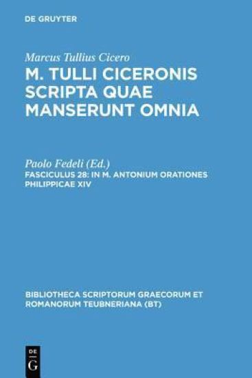 Scripta Quae Manserunt Omnia, fasc. 28