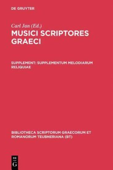 Musici Scriptores Graeci: Sup CB