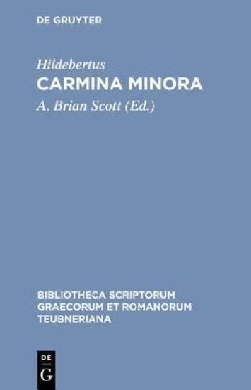 Hildebertus: Carmina CB