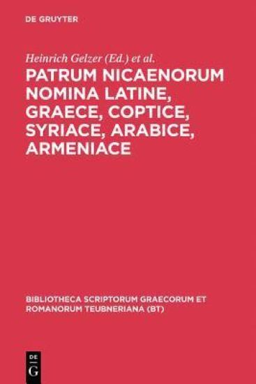Patrum Nicaenorum Nomina, Lat CB