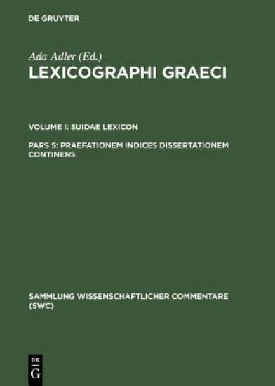 Lexicographi Graeci: Vol. I: CB