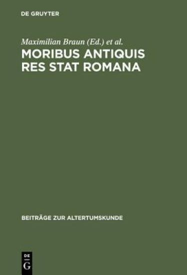 Moribus Antiquis Res Stat Rom CB