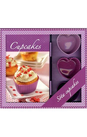 Cupcakes box - bok & 6 cupcakeformar