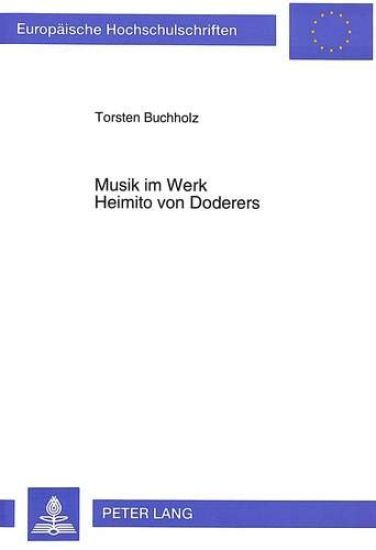 Musik Im Werk Heimito Von Doderers