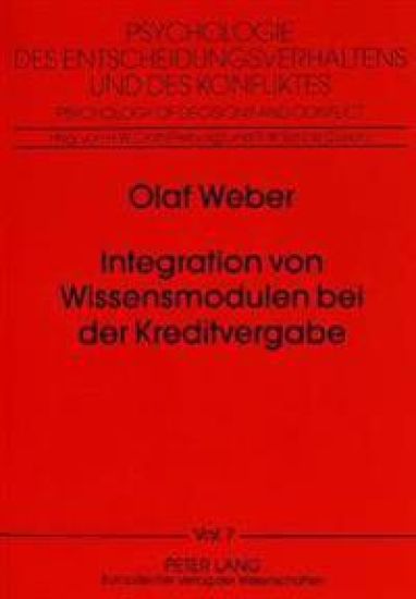 Integration Von Wissensmodulen Bei Der Kreditvergabe