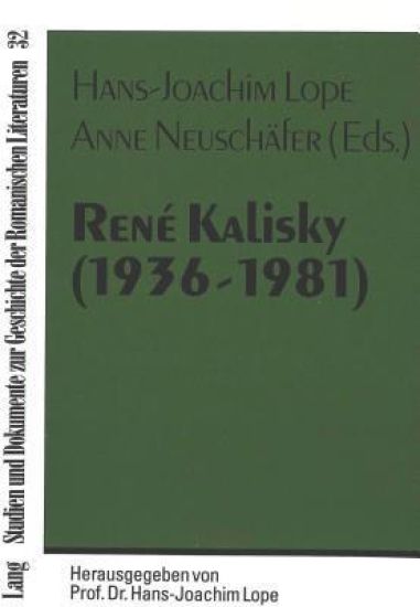 René Kalisky (1936-1981)