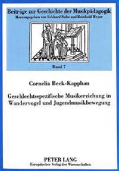 Geschlechtsspezifische Musikerziehung in Wandervogel Und Jugendmusikbewegung
