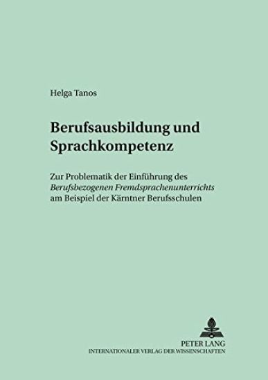 Berufsausbildung und Sprachkompetenz
