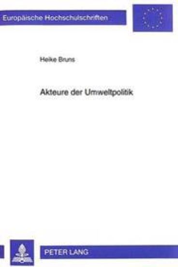 Akteure Der Umweltpolitik