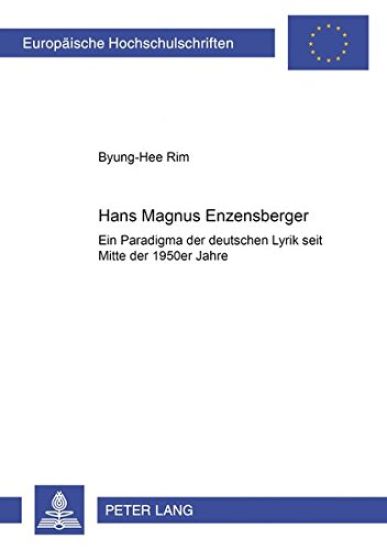Hans Magnus Enzensberger