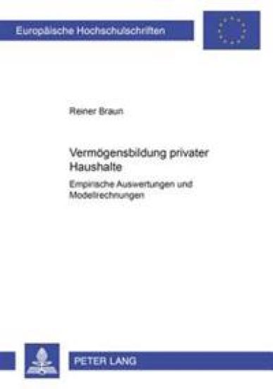 Vermoegensbildung Privater Haushalte