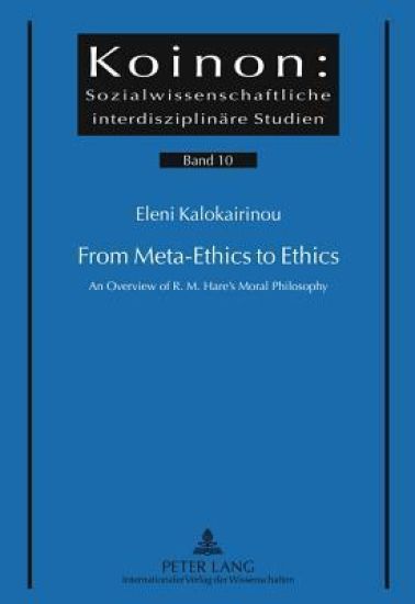From Meta-Ethics to Ethics