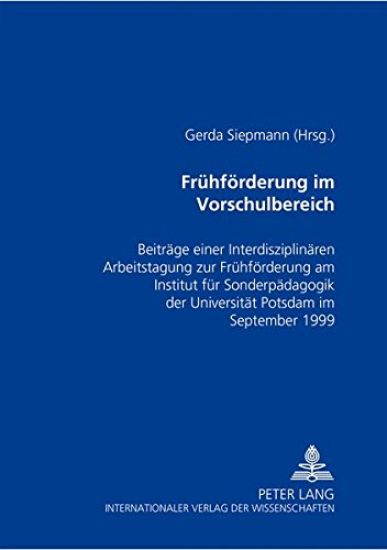 Fruehfoerderung Im Vorschulbereich