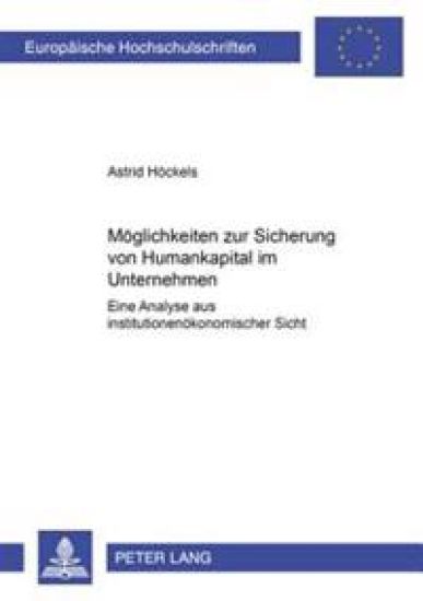 Moeglichkeiten Zur Sicherung Von Humankapital Im Unternehmen