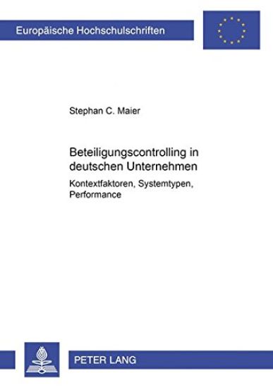 Beteiligungscontrolling in Deutschen Unternehmen