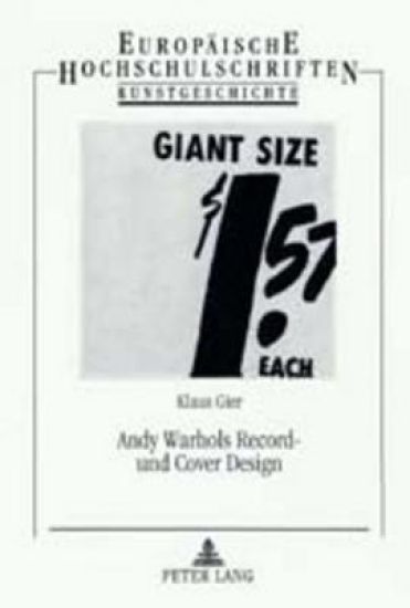 Andy Warhols Record- Und Cover Design