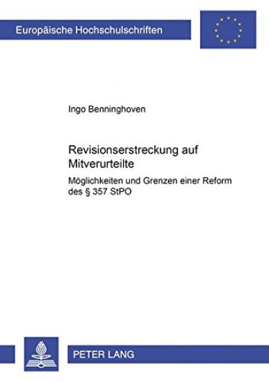 Revisionserstreckung Auf Mitverurteilte