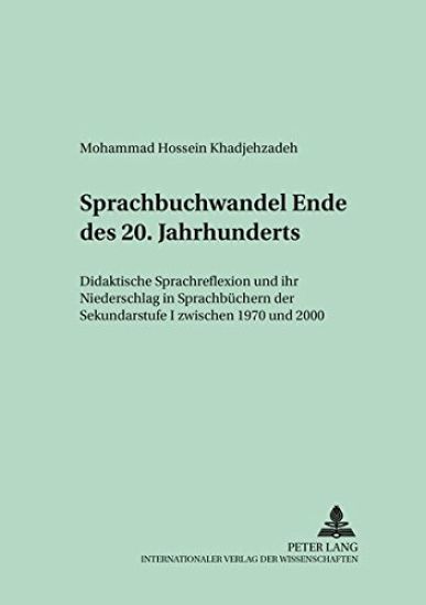 Sprachbuchwandel Ende Des 20. Jahrhunderts