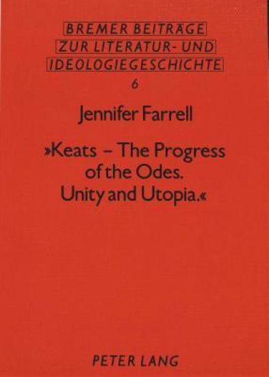Keats - The Progress of the Odes