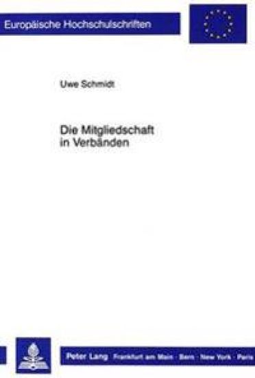 Die Mitgliedschaft in Verbaenden
