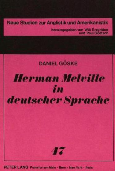 Herman Melville in Deutscher Sprache