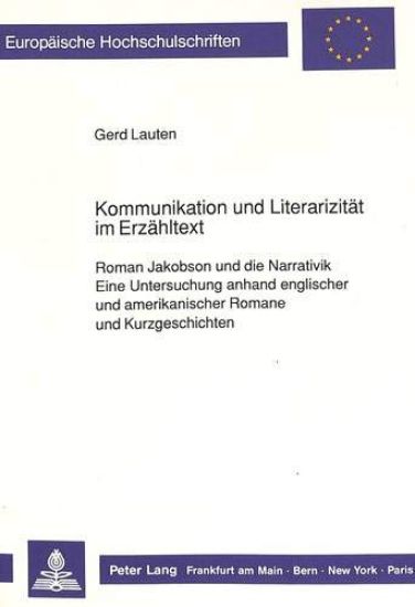Kommunikation Und Literarizitaet Im Erzaehltext