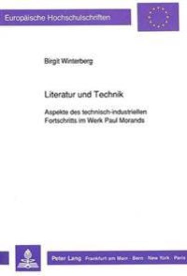 Literatur Und Technik