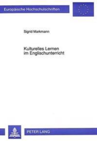 Kulturelles Lernen Im Englischunterricht