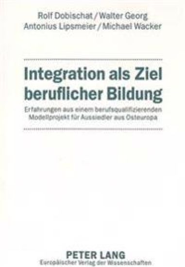 Integration ALS Ziel Beruflicher Bildung