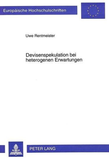 Devisenspekulation Bei Heterogenen Erwartungen