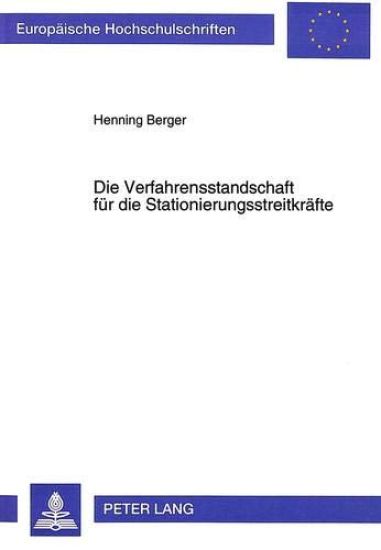 Die Verfahrensstandschaft Fuer Die Stationierungsstreitkraefte