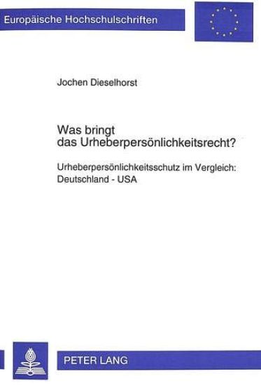 Was Bringt Das Urheberpersoenlichkeitsrecht?