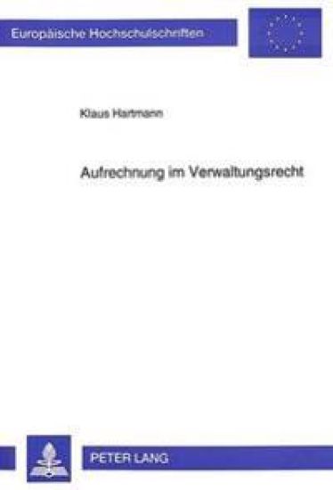 Aufrechnung Im Verwaltungsrecht