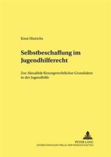 Selbstbeschaffung Im Jugendhilferecht