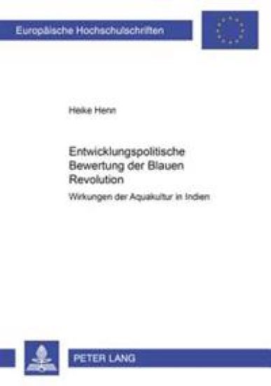 Entwicklungspolitische Bewertung Der «Blauen Revolution»