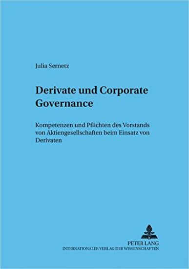 Derivate Und Corporate Governance