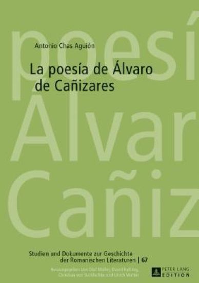 La poesía de Álvaro de Cañizares