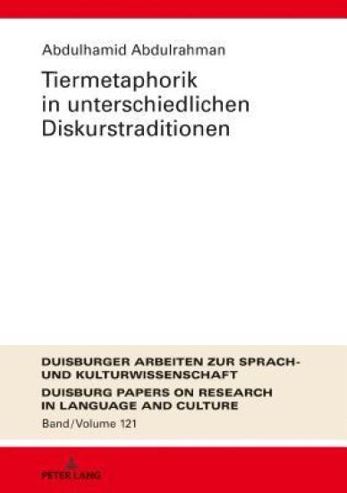 Tiermetaphorik in Unterschiedlichen Diskurstraditionen