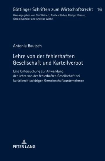 Lehre von der fehlerhaften Gesellschaft und Kartellverbot