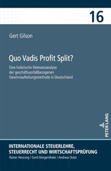 Quo Vadis Profit Split?