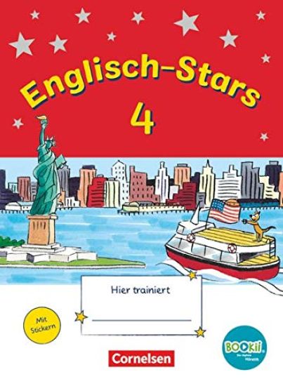 Englisch-Stars - BOOKii-Ausgabe - 4. Schuljahr. Übungsheft mit Lösungen