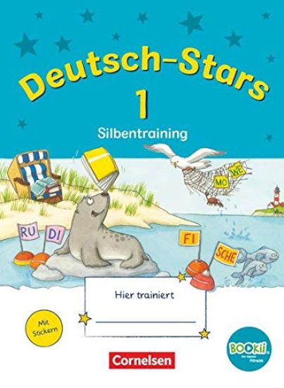 Deutsch-Stars - BOOKii-Ausgabe - 1. Schuljahr. Silbentraining.