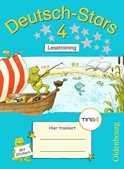 Deutsch-Stars - BOOKii-Ausgabe - 4. Schuljahr. Lesetraining - Übungsheft mit Lösungen