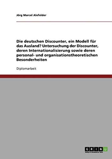 Deutschen Discounter, Ein Modell Fur Das Ausland?