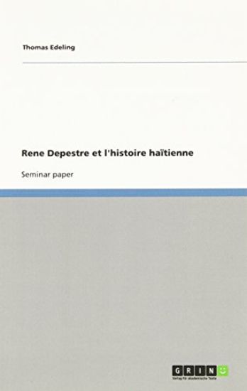 Rene Depestre et l'histoire haïtienne