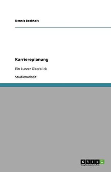 Karriereplanung