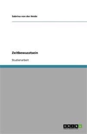 Zeitbewusstsein