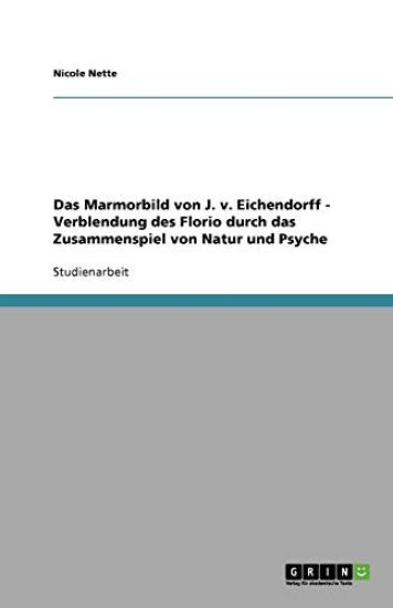 Das Marmorbild Von J. V. Eichendorff