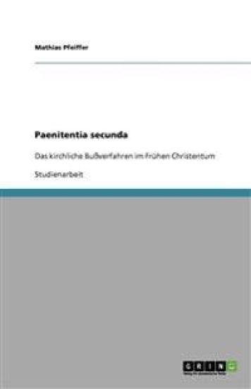Paenitentia Secunda