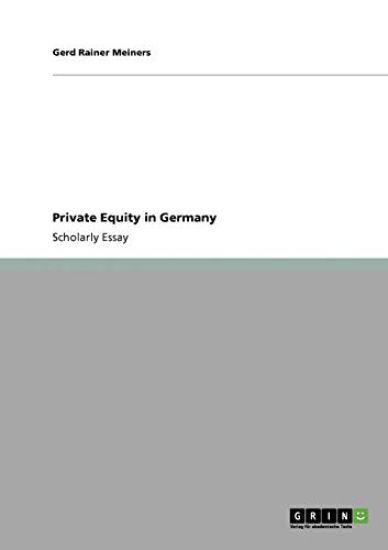 Private Equity in Germany